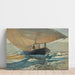 Reproduction of the painting Bateaux de pêche sur la plage, Valence - Joaquín Sorolla