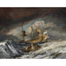 Reproducción del cuadro Barcos transportando anclas hacia los barcos de guerra holandeses - Joseph Mallord William Turner