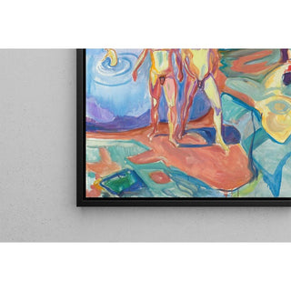 Bathing Men - Edvard Munch | Reproduction Tableau Décoration murale affiche copie