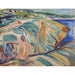 Reproducción del cuadro de hombres bañándose en rocas - Edvard Munch