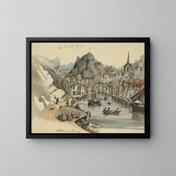 Stavanger, Noruega - Bayard Taylor — cuadro enmarcado en la pared