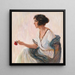 Belleza - Eduard Veith — cuadro enmarcado en la pared