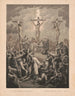 Crucifixión de Cristo - Beck Pauli Litografía — vista de la obra