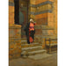 Reproduction of the painting Before the Mosque - Ludwig Deutsch