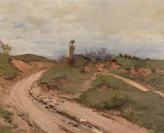 Bela Spanyi - Kleine Hirtin.webp