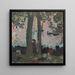 Blessing of a yacht on the Belon River - Maurice Denis — framed artwork on a wall