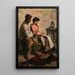 Cour - Benjamin Arthur Bateman — framed artwork on a wall