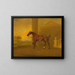Roan Hack - Benjamin Marshall — cuadro enmarcado en la pared