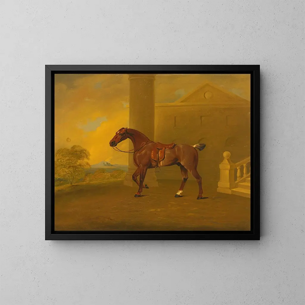 Roan Hack - Benjamin Marshall — cuadro enmarcado en la pared