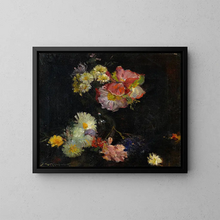Benjamin West Clinedinst - A floral still life.webp