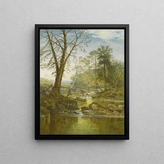 Benjamin Williams Leader - A Sunny Stream Beardon Dartmoor.webp