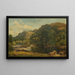 Un lugar tranquilo - Benjamin Williams Leader — cuadro enmarcado en la pared
