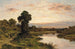 Noche en el Támesis en Shillingford - Benjamin Williams Leader — vista de la obra