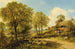 Primavera, cabaña con pastor y rebaño - Benjamin Williams Leader — vista de la obra