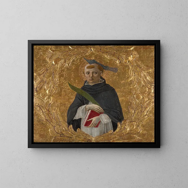 San Pedro Mártir - Benvenuto di Giovanni — cuadro enmarcado en la pared
