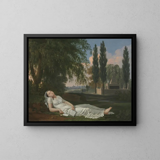 Bernard Gaillot - Woman Sleeping in a Landscape with a Letter.webp