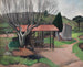 Paisaje francés - Bernard Meninsky — vista de la obra