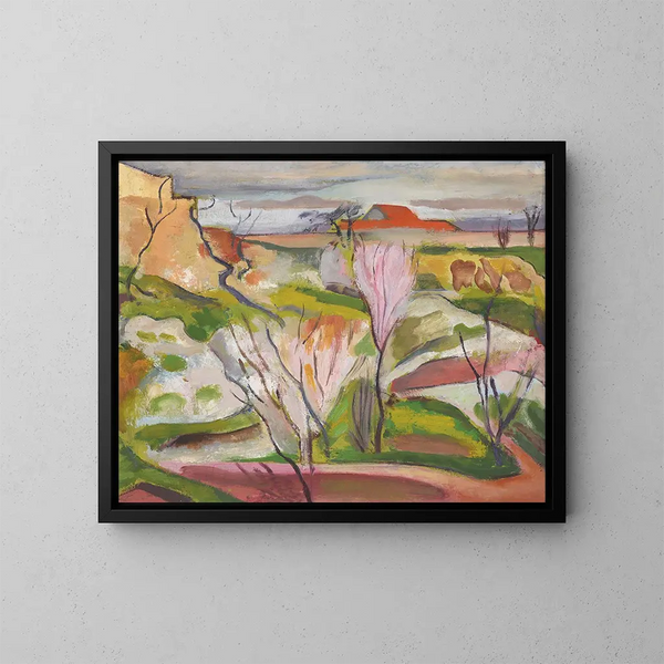 Torremolinos - Bernard Meninsky — cuadro enmarcado en la pared