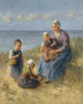 En la orilla del mar - Bernard de Hoog — vista de la obra