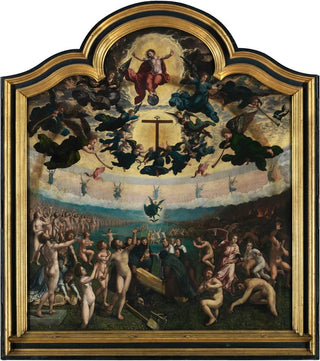 Bernard van Orley - The Last Judgement and the Seventh Act of Mercy Burying the Dead.webp