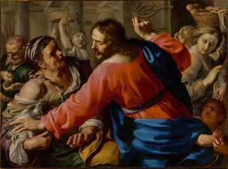 Bernardino Mei - Christ Cleansing the Temple.webp