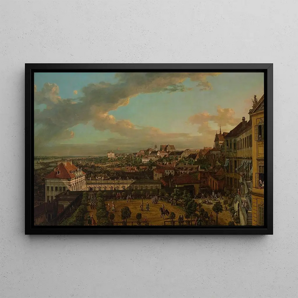 Bernardo Bellotto - View of Warsaw from the Terrace of the Royal Castle.webp