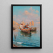 Motif of Capri - Bernardo Hay — framed artwork on a wall