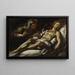Pietà - Bernardo Strozzi — cuadro enmarcado en la pared