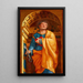Saint Pierre l'Apôtre - Bernardo Zenale — framed artwork on a wall
