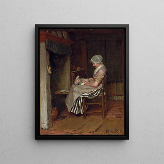Bernardus Johannes Blommers - A Tender Moment.webp
