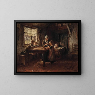 Bernardus Johannes Blommers - Eating apples.webp