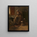 Interior Painting - Bernardus Johannes Blommers — framed artwork on a wall