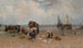 The Return of the Fishing Fleet - Bernardus Johannes Blommers — artwork view