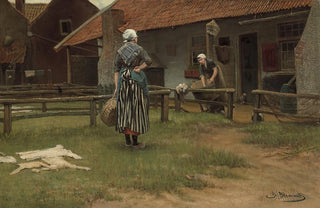 Bernardus Johannes Blommers - Washing day.webp