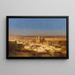 View of Cairo - Bernhard Fiedler — framed artwork on a wall