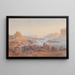 Cataract of the Nile, Nubian border - Bernhard Fiedler — framed artwork on a wall