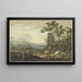 Paisaje - Bernhard Hendrik Thier — cuadro enmarcado en la pared