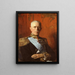 Gustave V 1858-1950 Rey de Suecia - Bernhard Störmann — cuadro enmarcado en la pared