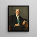 King Gustave V - Bernhard Störmann — framed artwork on a wall