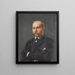 Retrato de John Jörster 1861-1918 - Bernhard Störmann — cuadro enmarcado en la pared