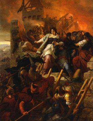 Mujeres de Eger - Bertalan Székely — vista de la obra