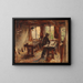 In the carpenter's workshop - Bertha Wegmann — framed artwork on a wall