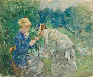 Berthe Morisot - In the Bois de Boulogne.webp