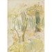 Bosque Sombrío - Berthe Morisot — vista de la obra