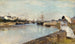 El puerto de Lorient - Berthe Morisot — vista de la obra
