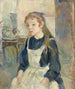 Joven con delantal - Berthe Morisot — vista de la obra