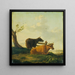 Ganado - Dionys van Dongen — cuadro enmarcado en la pared
