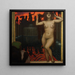 Bethsabée - Franz von Stuck — cuadro enmarcado en la pared