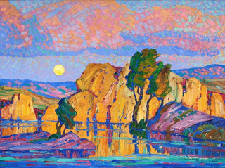 Birger Sandzn - Late Moon Rising Wild Horse Creek.webp