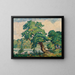 Petit fleuve Arkansas - Birger Sandzén — framed artwork on a wall